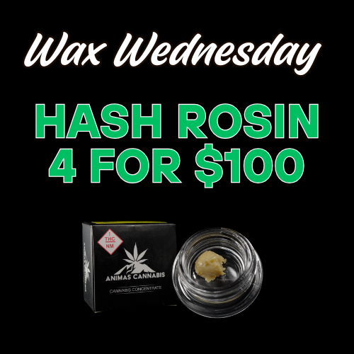 Wednesday wax deals at Greens Cannabis in New Mexico
